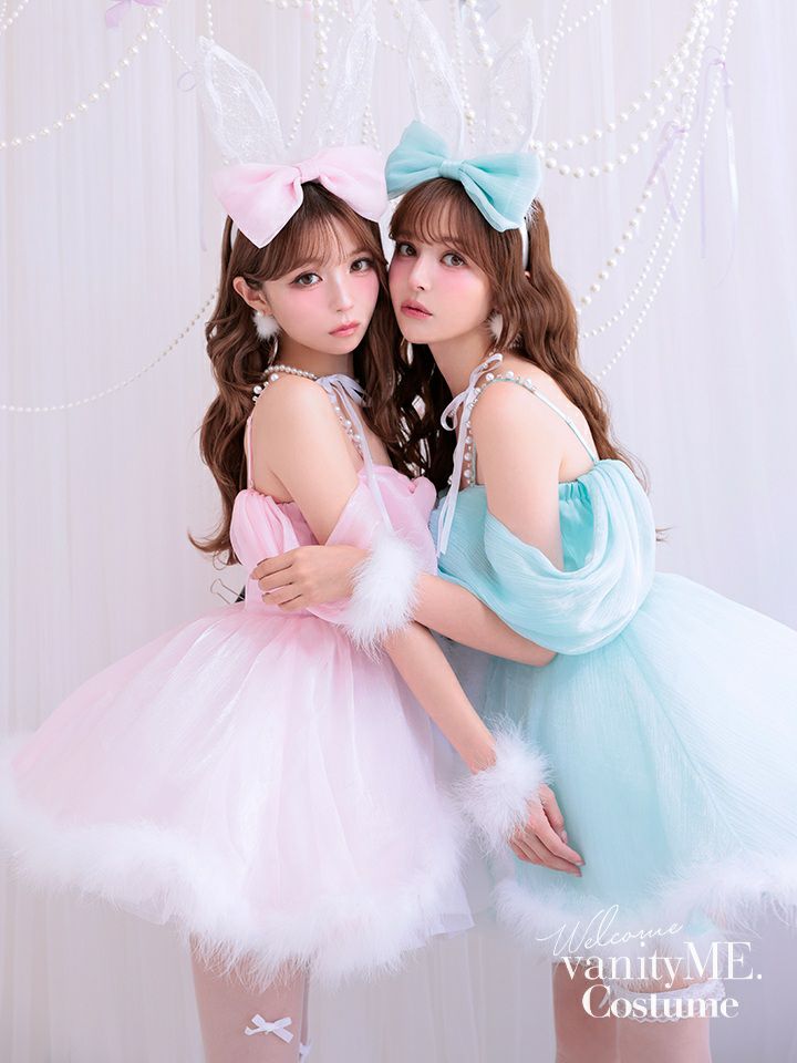 【3点セット】Alice in bunny party アリスインバニーパーティー ミント vcsbn-250170-4b