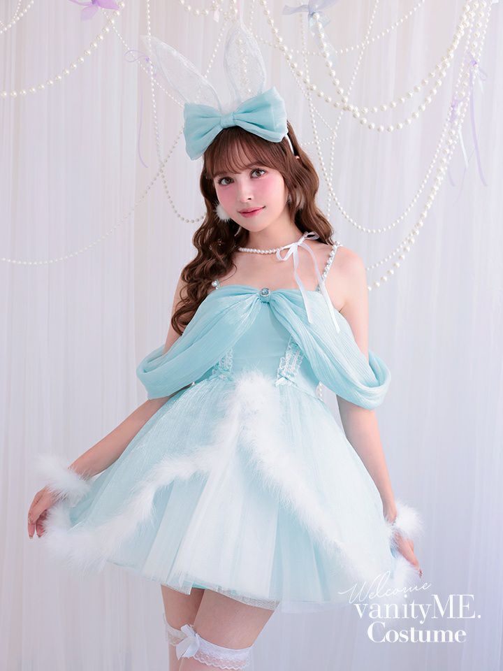 【3点セット】Alice in bunny party アリスインバニーパーティー ミント vcsbn-250170-4b