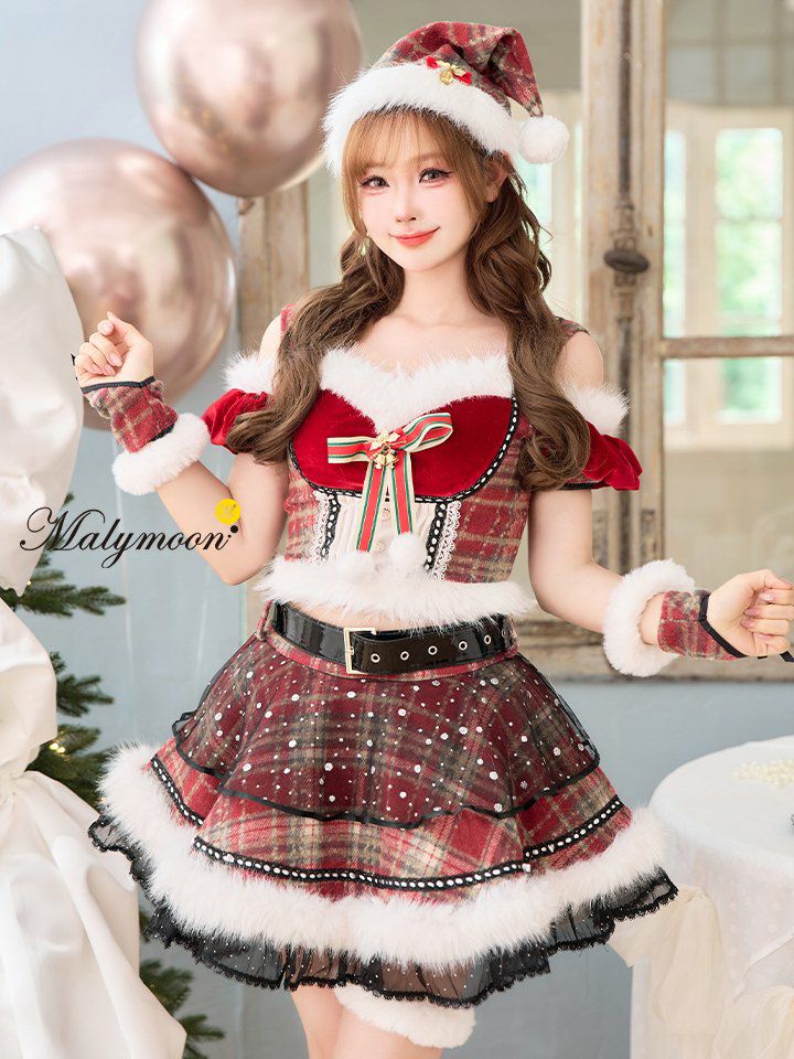 【12点セット】Malymoon マリームーン エトワールクラシックベルサンタ レッド mlcs25070