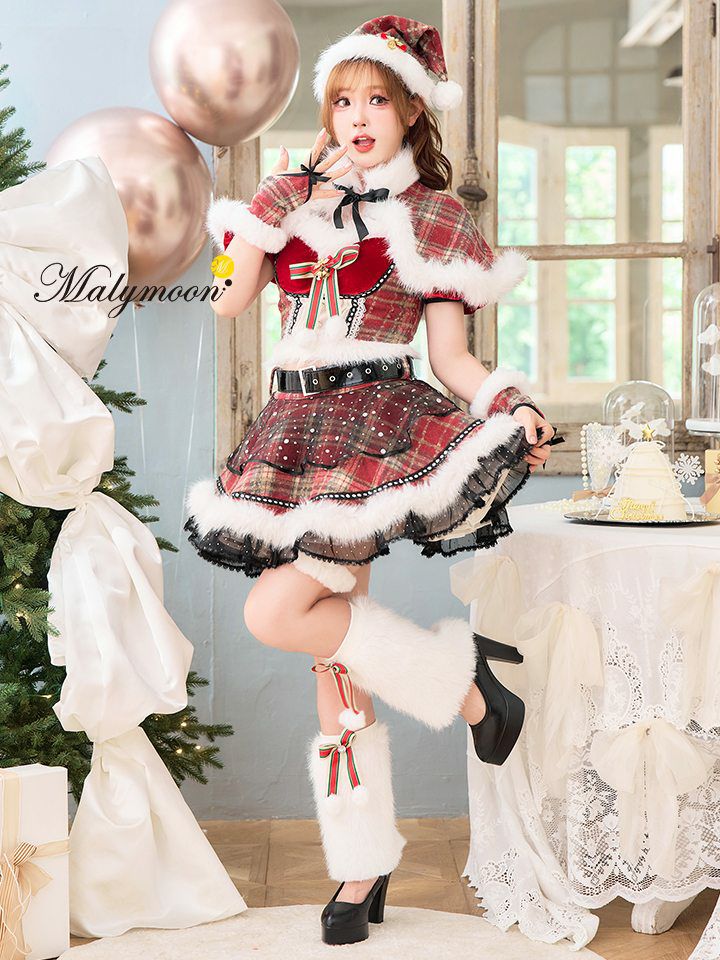 【12点セット】Malymoon マリームーン エトワールクラシックベルサンタ レッド mlcs25070