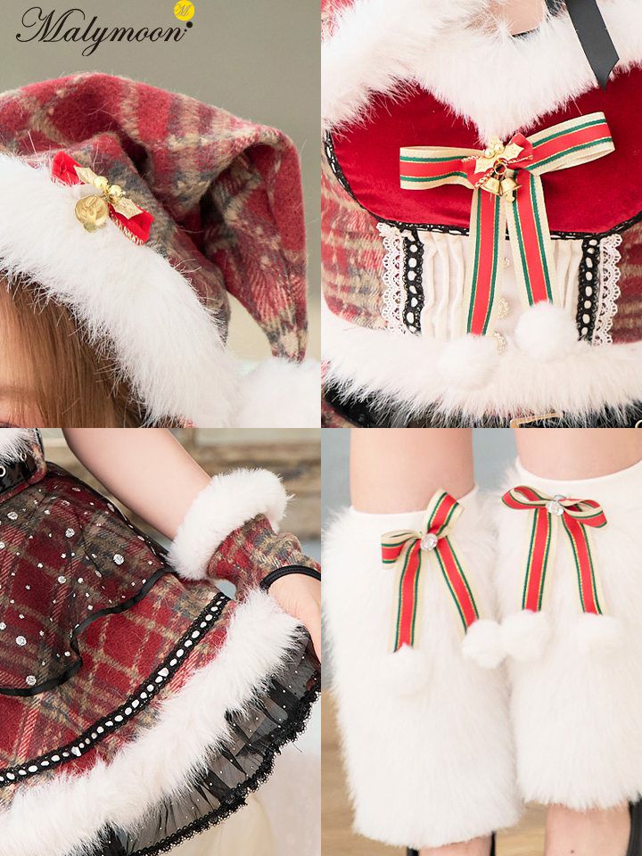 【12点セット】Malymoon マリームーン エトワールクラシックベルサンタ レッド mlcs25070