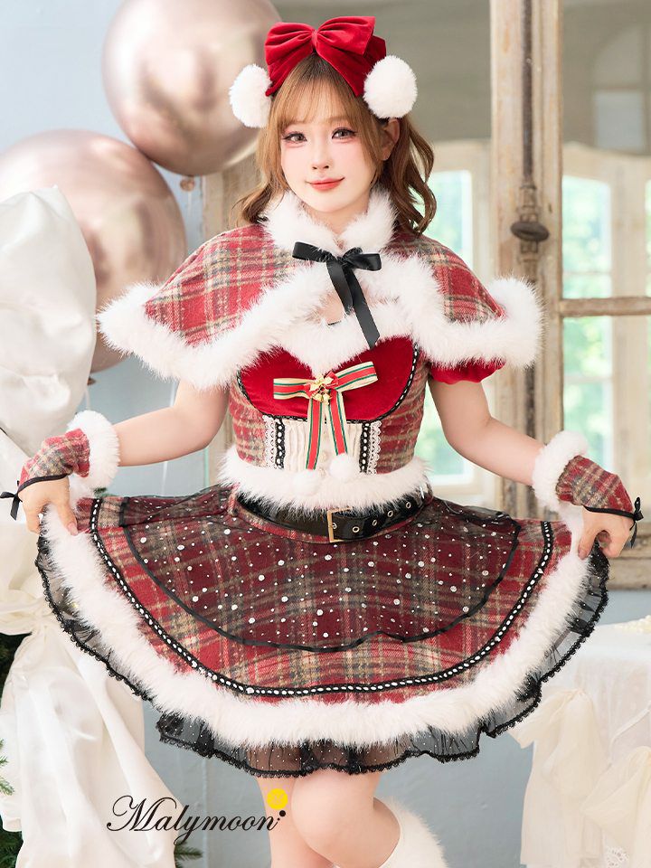 【12点セット】Malymoon マリームーン エトワールクラシックベルサンタ レッド mlcs25070