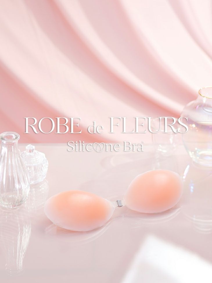 ROBE de FLEURS ローブドフルール シリコンブラ-Silicone-まるで付けてる事を感じさせない新感覚- fm-rfc-n