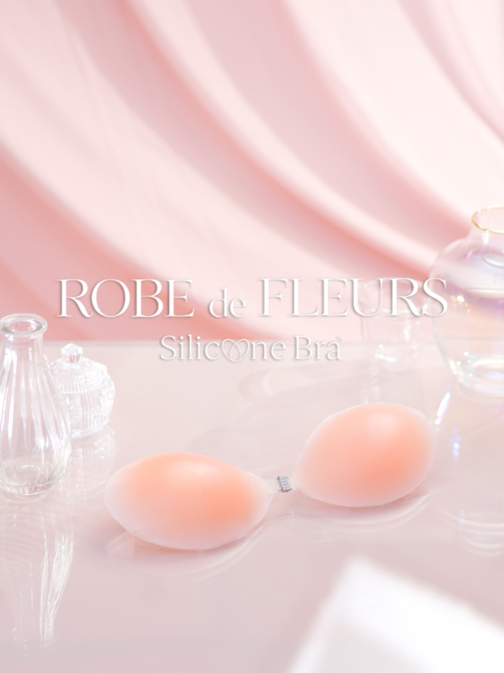 ROBE de FLEURS ローブドフルール シリコンブラ-Silicone-まるで付けてる事を感じさせない新感覚- fm-rfc-n