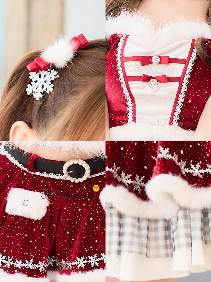 【12点セット】Malymoon マリームーン 【姫宮まほれコラボ】ラブミーエトワールスノーサンタ レッド mlcs25083