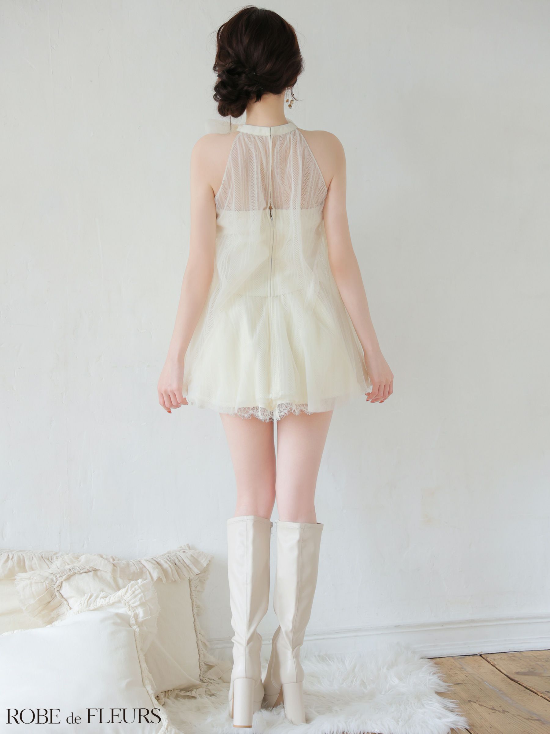 5月上旬頃入荷予定】ROBE de FLEURS ローブドフルール 【XSサイズあり