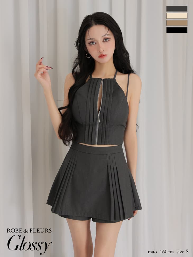 Glossy ローブドフルールグロッシー 【XSサイズあり】ベアトップ