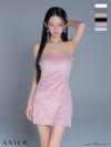 ROBE de FLEURS anier.ROBE ローブドフルール アニエルローブ  【XSサイズあり】Simple bear bijou mini dress シンプルベアビジューミニドレス fm-anier4056