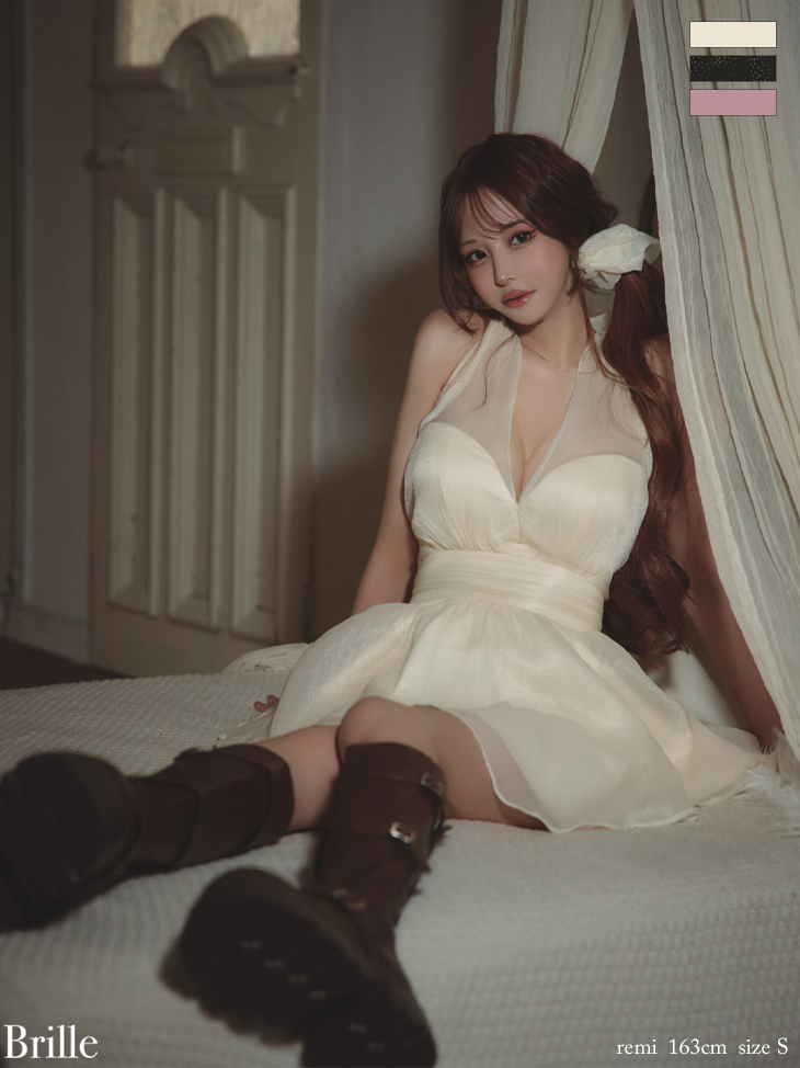 Brille ブリエ Lune de brille mini dress ルネ ブリエ ミニドレス brille3791