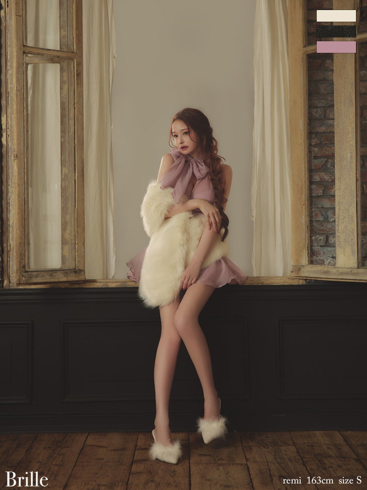 Brille ブリエ Lune de brille mini dress ルネ ブリエ ミニドレス brille3791