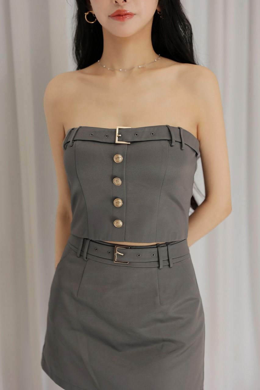 Glossy ローブドフルールグロッシー 【XSサイズあり】ツイルキャミセットアップミニキャバドレス gl3961