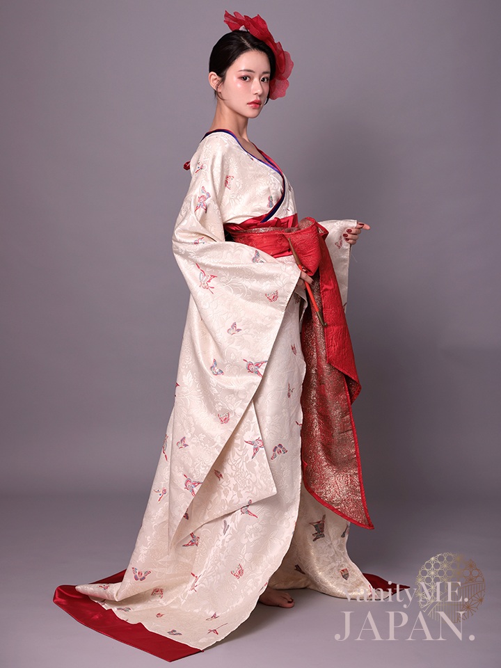 花魁 コスプレ 和柄 本格和装 着物 花魁ドレス 椿 TSUBAKI｜vcsot-250675