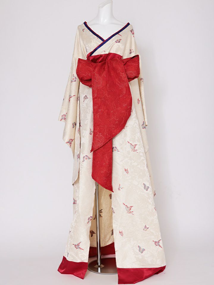 花魁 コスプレ 和柄 本格和装 着物 花魁ドレス 椿 TSUBAKI｜vcsot-250675