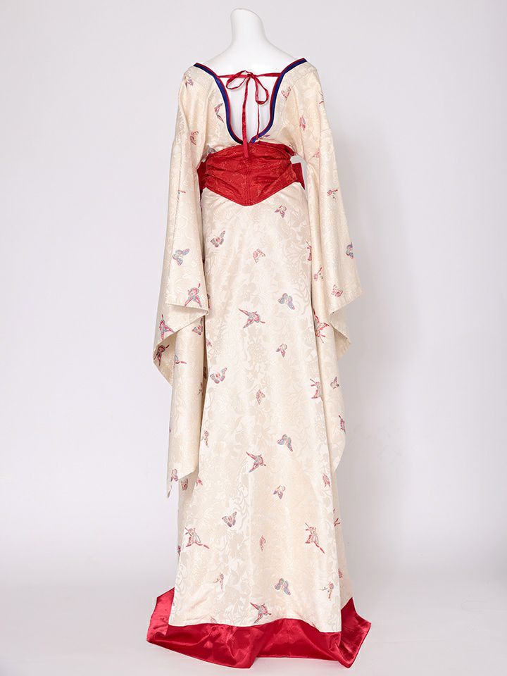 花魁 コスプレ 和柄 本格和装 着物 花魁ドレス 椿 TSUBAKI｜vcsot-250675