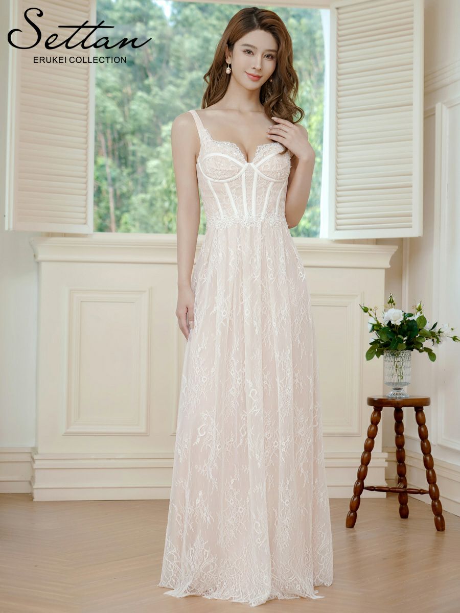 ERUKEI】リボン付きホワイトドレス サイズ4 一 番 安い 通販