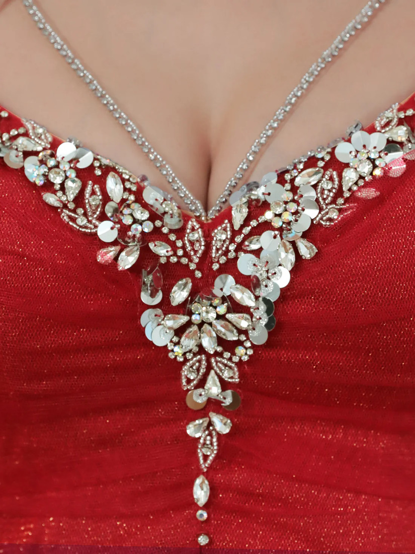 AngelR エンジェルアール ホルターネックビジューウエストカットラメメッシュタイトミニドレス ar25870