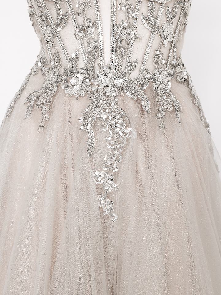 vanityME.couture. バニティミークチュール Eclat Lumiere（エクラ・リュミエール）ロングドレス vctr-l-cc0881