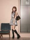 【XSサイズあり】Les fetes de fleurs レフェットデフルール belle bloom mini dress LF4613-c