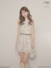 【XSサイズあり】Les fetes de fleurs レフェットデフルール belle bloom mini dress LF4613-c