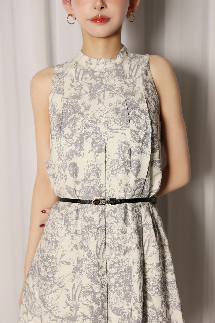 Les fetes de fleurs レフェットデフルール【XSサイズあり】 belle bloom mini dress LF4613