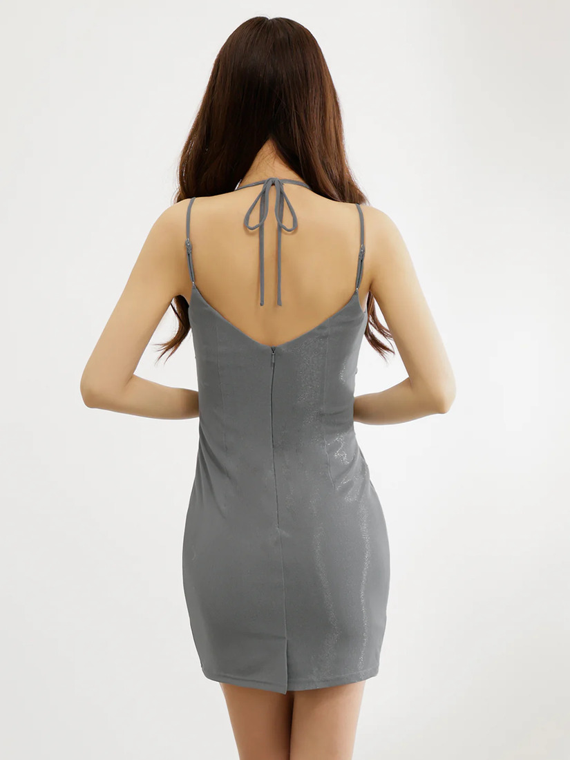 AngelR エンジェルアール ウエストギャザー ツイストビジュータイトミニドレス ar25257-ks