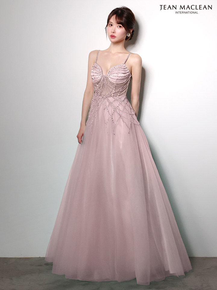 JEAN MACLEAN ジャンマクレーン シャンデリアビジュー/ジュエリー/パールチェーン/姫/ロングドレス  ja51004