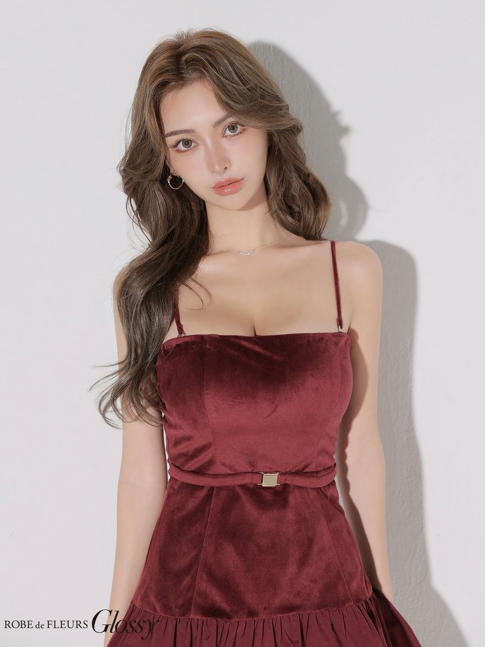 Glossy ローブドフルールグロッシー 【XSサイズあり】ベロアバルーン