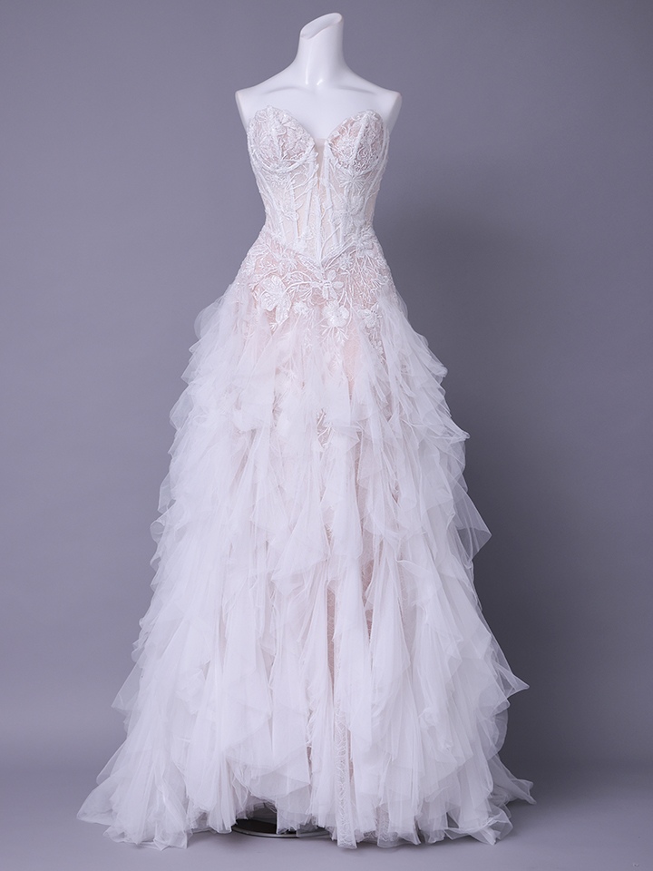 vanityME.couture. バニティミークチュール Blanc Neige Couture ブラン・ネージュ・クチュール ロングドレス 白 ホワイト バースデー vctr-l-wl016