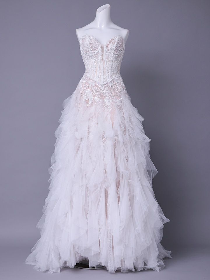 vanityME.couture. バニティミークチュール Blanc Neige Couture ブラン・ネージュ・クチュール ロングドレス 白 ホワイト バースデー vctr-l-wl016