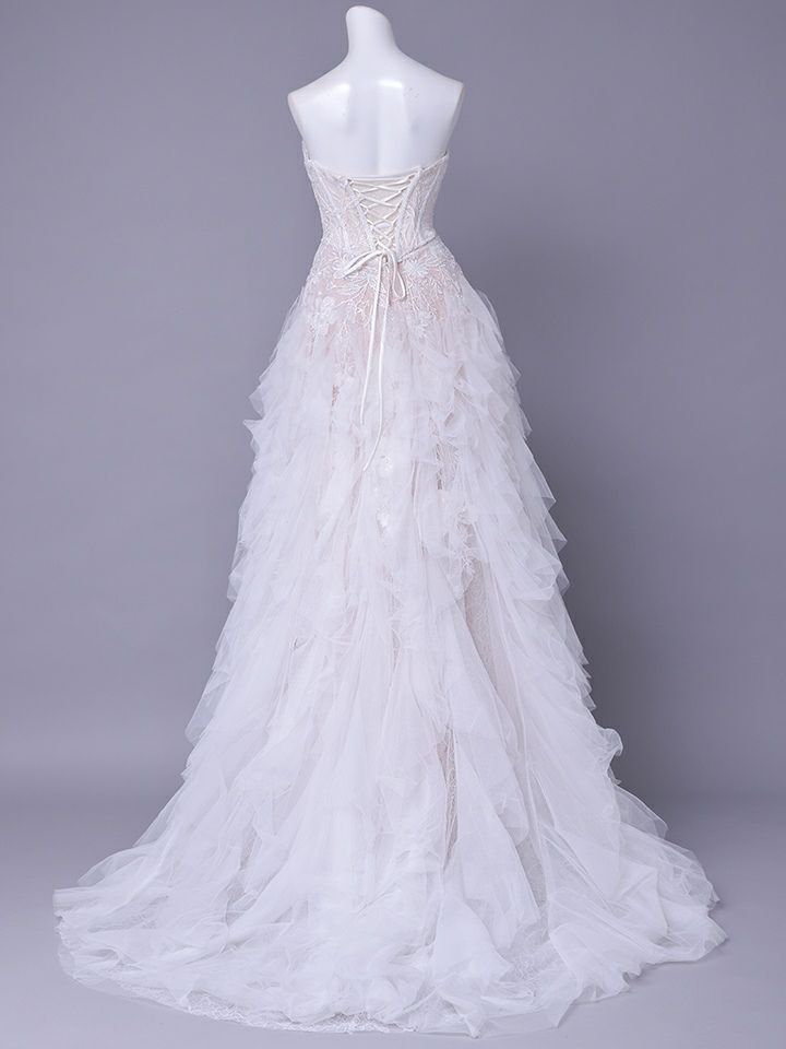 vanityME.couture. バニティミークチュール Blanc Neige Couture ブラン・ネージュ・クチュール ロングドレス 白 ホワイト バースデー vctr-l-wl016