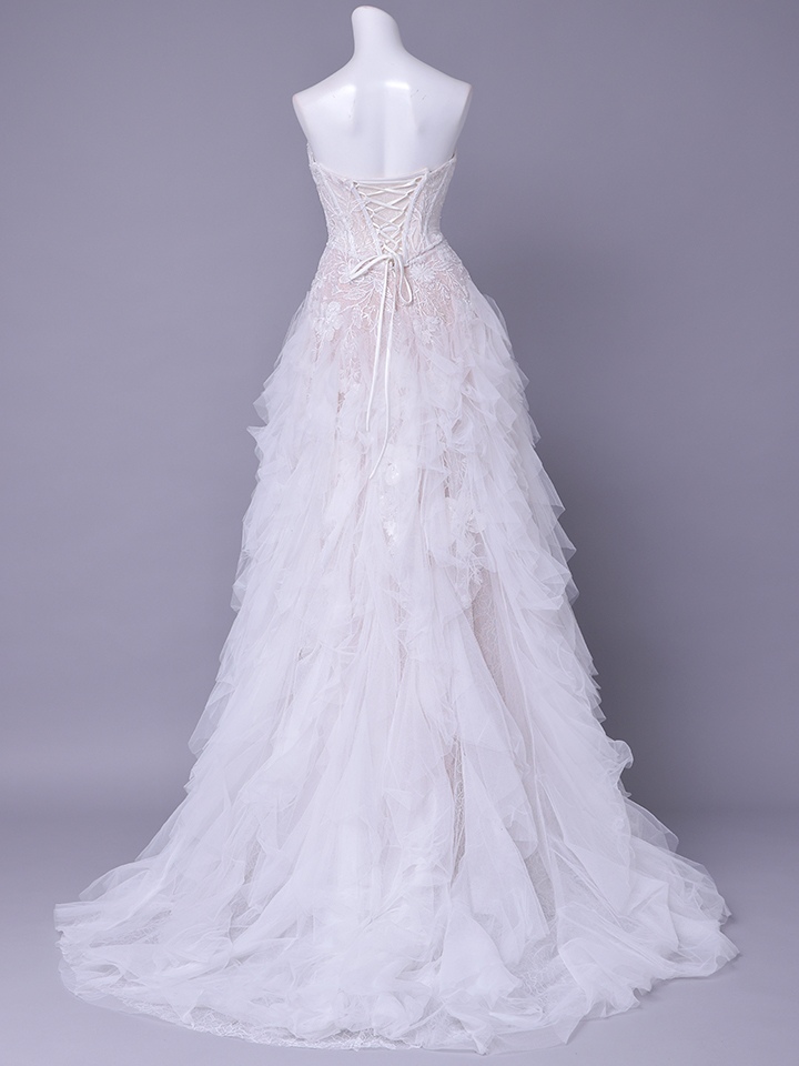 vanityME.couture. バニティミークチュール Blanc Neige Couture ブラン・ネージュ・クチュール ロングドレス 白 ホワイト バースデー vctr-l-wl016