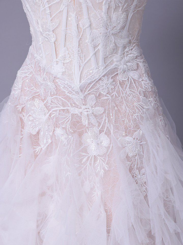 vanityME.couture. バニティミークチュール Blanc Neige Couture ブラン・ネージュ・クチュール ロングドレス 白 ホワイト バースデー vctr-l-wl016