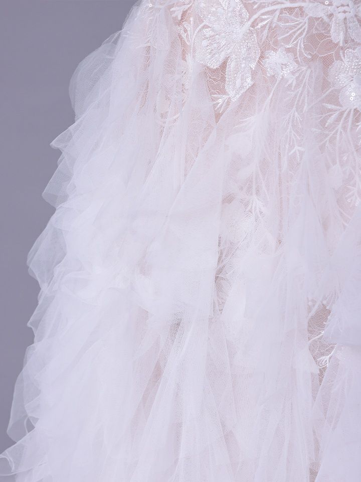 vanityME.couture. バニティミークチュール Blanc Neige Couture ブラン・ネージュ・クチュール ロングドレス 白 ホワイト バースデー vctr-l-wl016