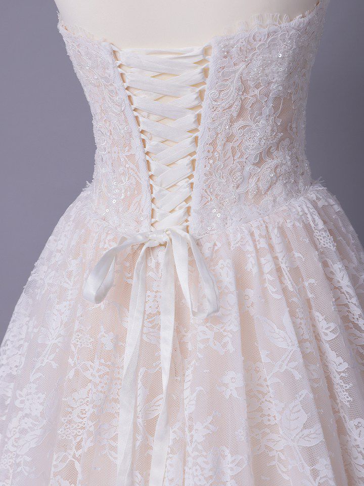 vanityME.couture. バニティミークチュール Blanc Dentelle Couture ブラン・ダンテル・クチュール ロングドレス 白 レース ウェディング バースデー vctr-l-wl061