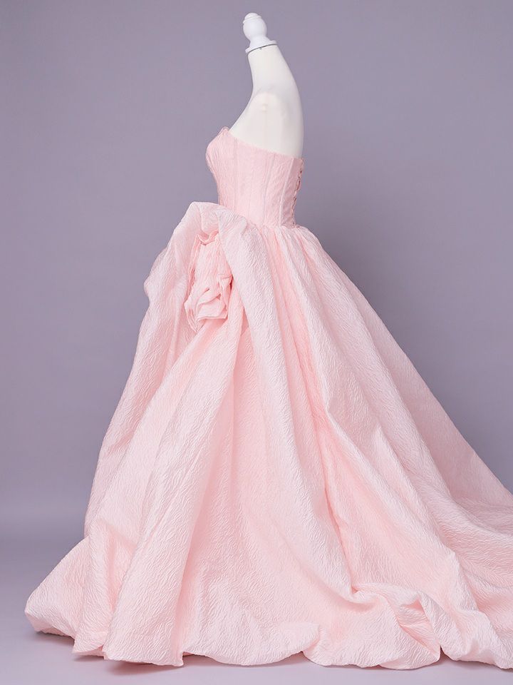 vanityME.couture. バニティミークチュール Lilas Rose Couture リラ・ローズ・クチュール ロングドレス バースデー ピンク 薔薇 プリンセス vctr-t-25081-1