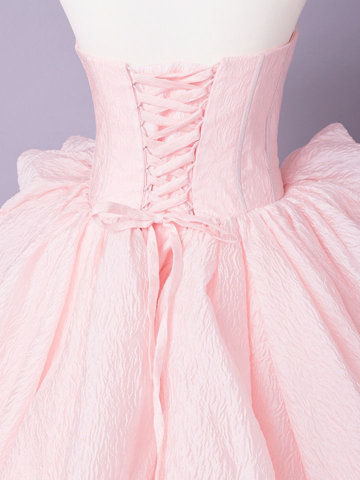 vanityME.couture. バニティミークチュール Lilas Rose Couture リラ・ローズ・クチュール ロングドレス バースデー ピンク 薔薇 プリンセス vctr-t-25081-1