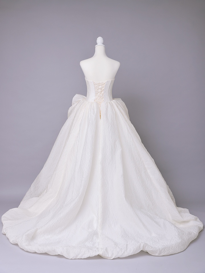 vanityME.couture. バニティミークチュール Blanc Rose Couture ブラン・ローズ・クチュール ロングドレス バースデー 白 薔薇 プリンセス vctr-t-25081-2