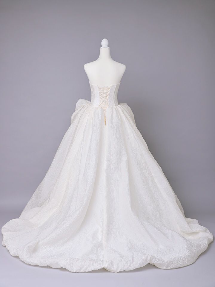 vanityME.couture. バニティミークチュール Blanc Rose Couture ブラン・ローズ・クチュール ロングドレス バースデー 白 薔薇 プリンセス vctr-t-25081-2