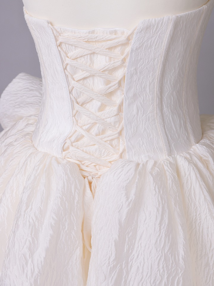 vanityME.couture. バニティミークチュール Blanc Rose Couture ブラン・ローズ・クチュール ロングドレス バースデー 白 薔薇 プリンセス vctr-t-25081-2