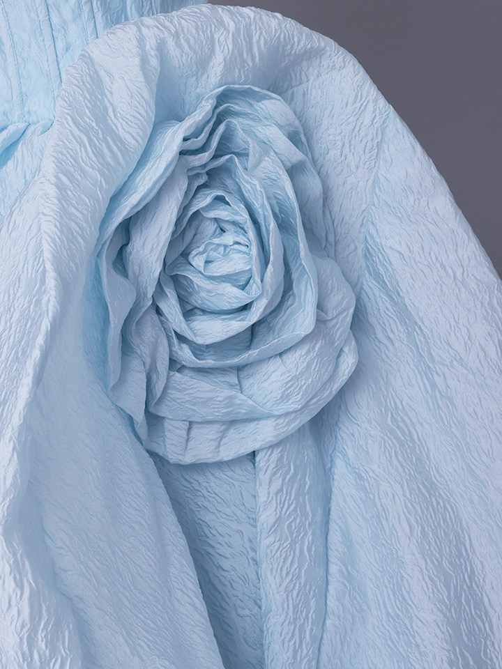 vanityME.couture. バニティミークチュール Ciel Rose Couture シエル・ローズ・クチュール ロングドレス バースデー ブルー 水色 薔薇 プリンセス vctr-t-25081-3