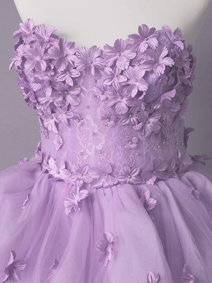 vanityME.couture. バニティミークチュール Lavande Fleur Couture ラヴァンド・フルール・クチュール ロングドレス ラベンダー 紫 花柄  フラワー バースデー vctr-t-25082-1