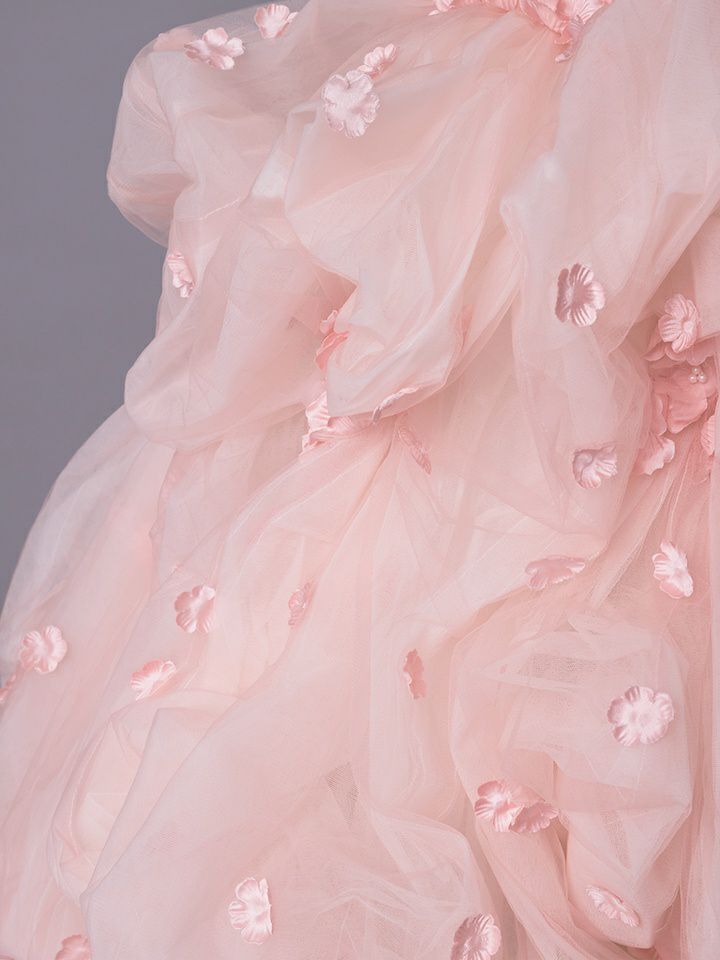 vanityME.couture. バニティミークチュール Rose Fleur Couture ローズ・フルール・クチュール ロングドレス ピンク 花柄 フラワー バースデー vctr-t-25082-2