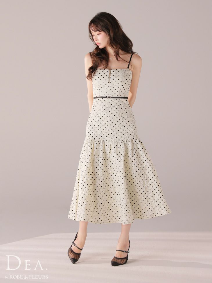 ROBE de FLEURS ローブドフルール シアーメッシュポインテッドトゥストラップパンプス【ヒール10.5cm】 sh104