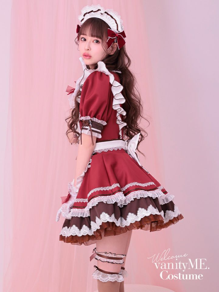 【10点セット】Malymoon マリームーン ハートインメルティリボンメイド [レッド] mlcs25151