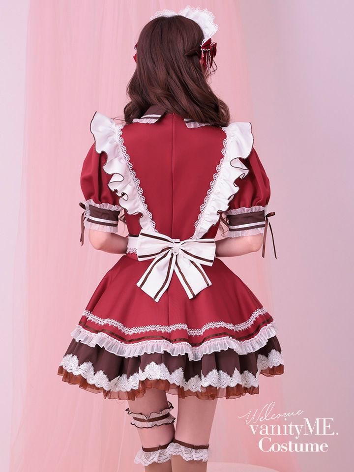 【10点セット】Malymoon マリームーン ハートインメルティリボンメイド [レッド] mlcs25151