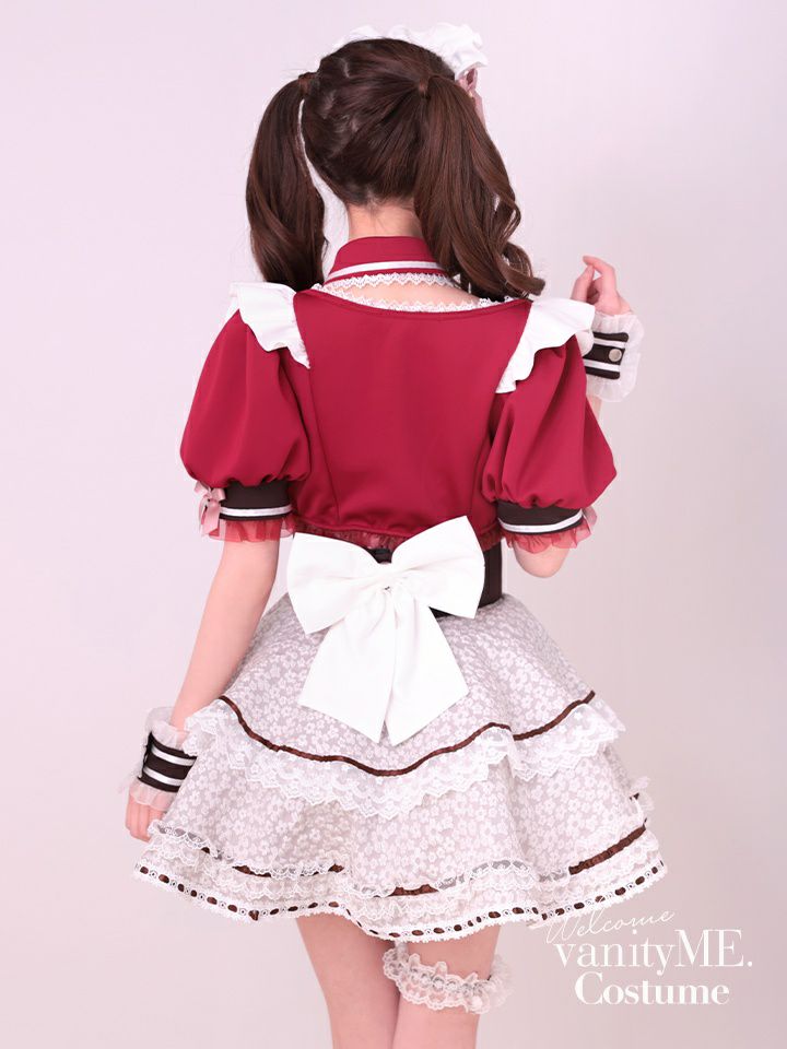 【13点セット】Malymoon マリームーン キャンディベリーホイップレースメイド [レッド] mlcs25164