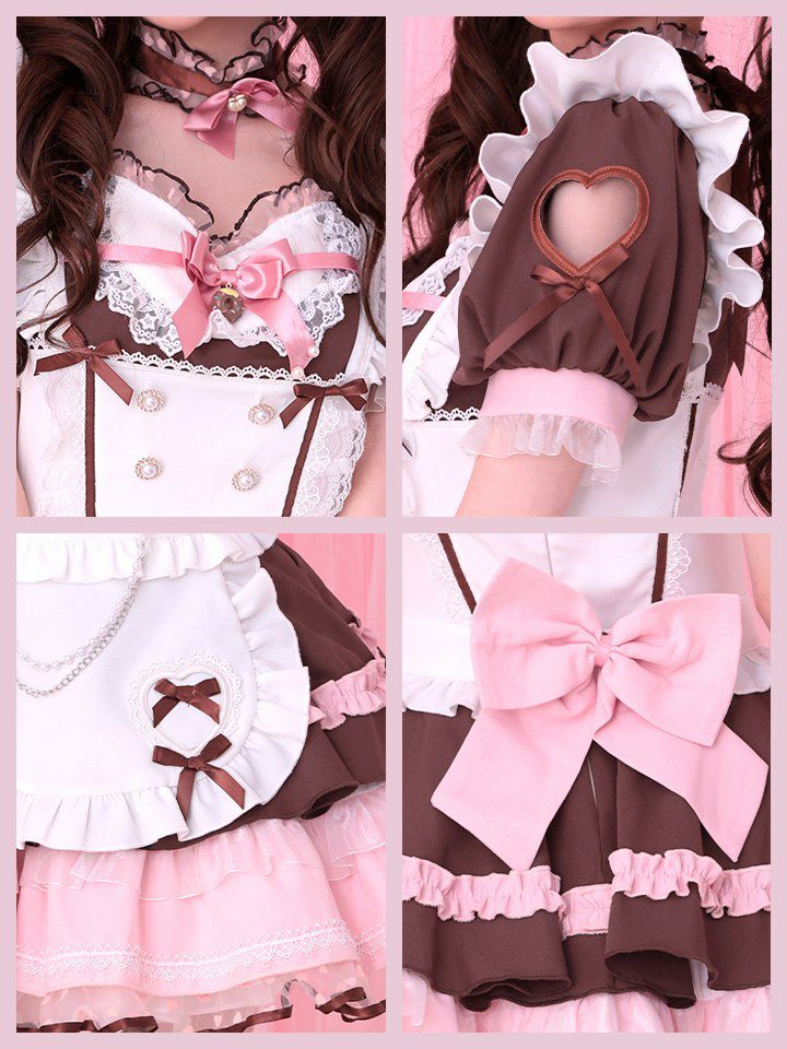 【10点セット】Malymoon マリームーン メルティホイップキャンディメイド [ブラウン] mlcs25152-2