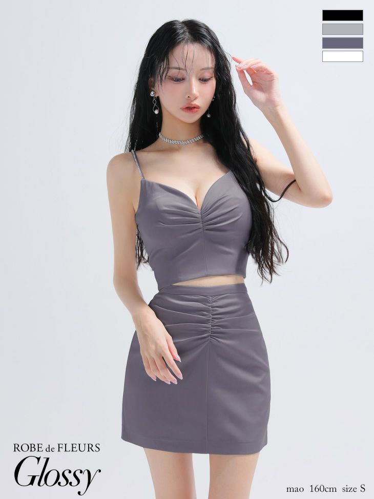 Brille プリエ ブラック ange de brille mini dress brille3760-2