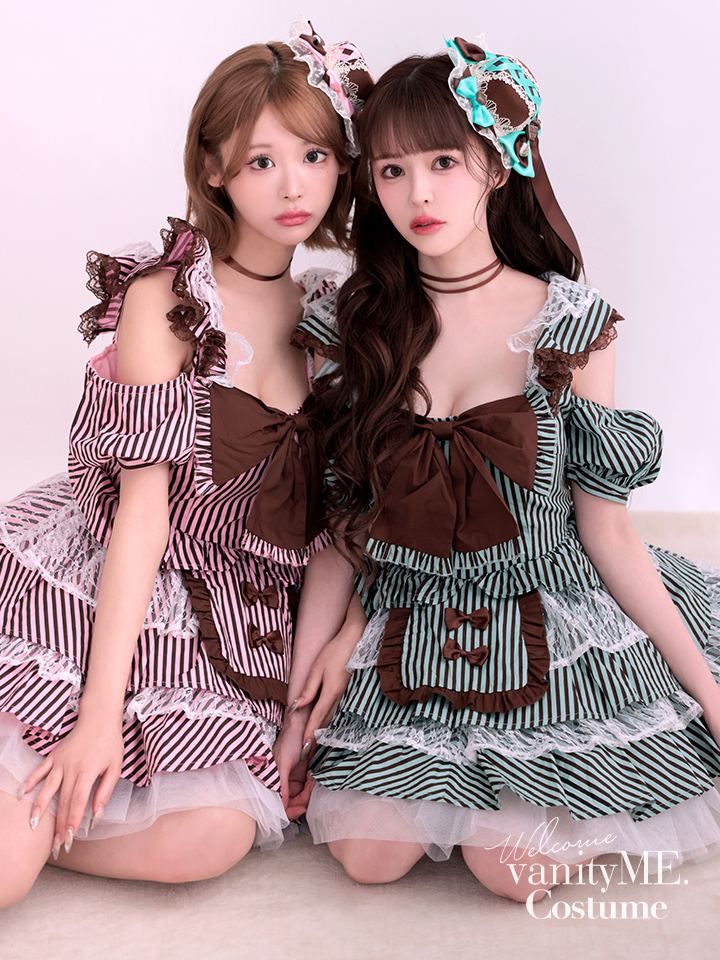 【2点セット】vanityME. × MIYANISHIYAMA チョコミントミント&ベリーベリー [ミント/ピンク] vcsmd-250838