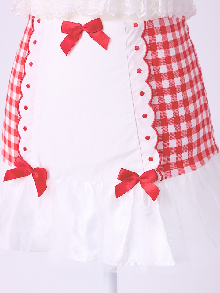 【3点セット】いちごたるとメイドちゃん チョコレートソースがけ [レッド/ブラウン] vcsmd-250839